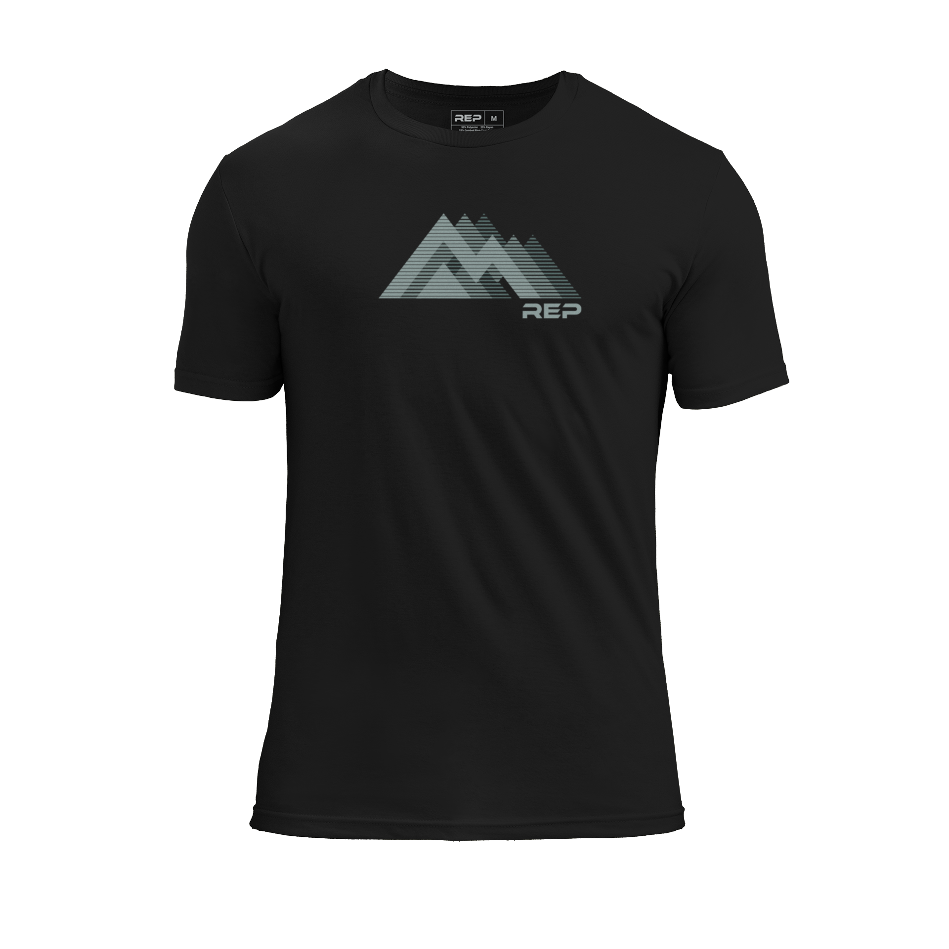 Summit Tri-Blend Crew T-Shirt - Heather Royal Blue / X-Small